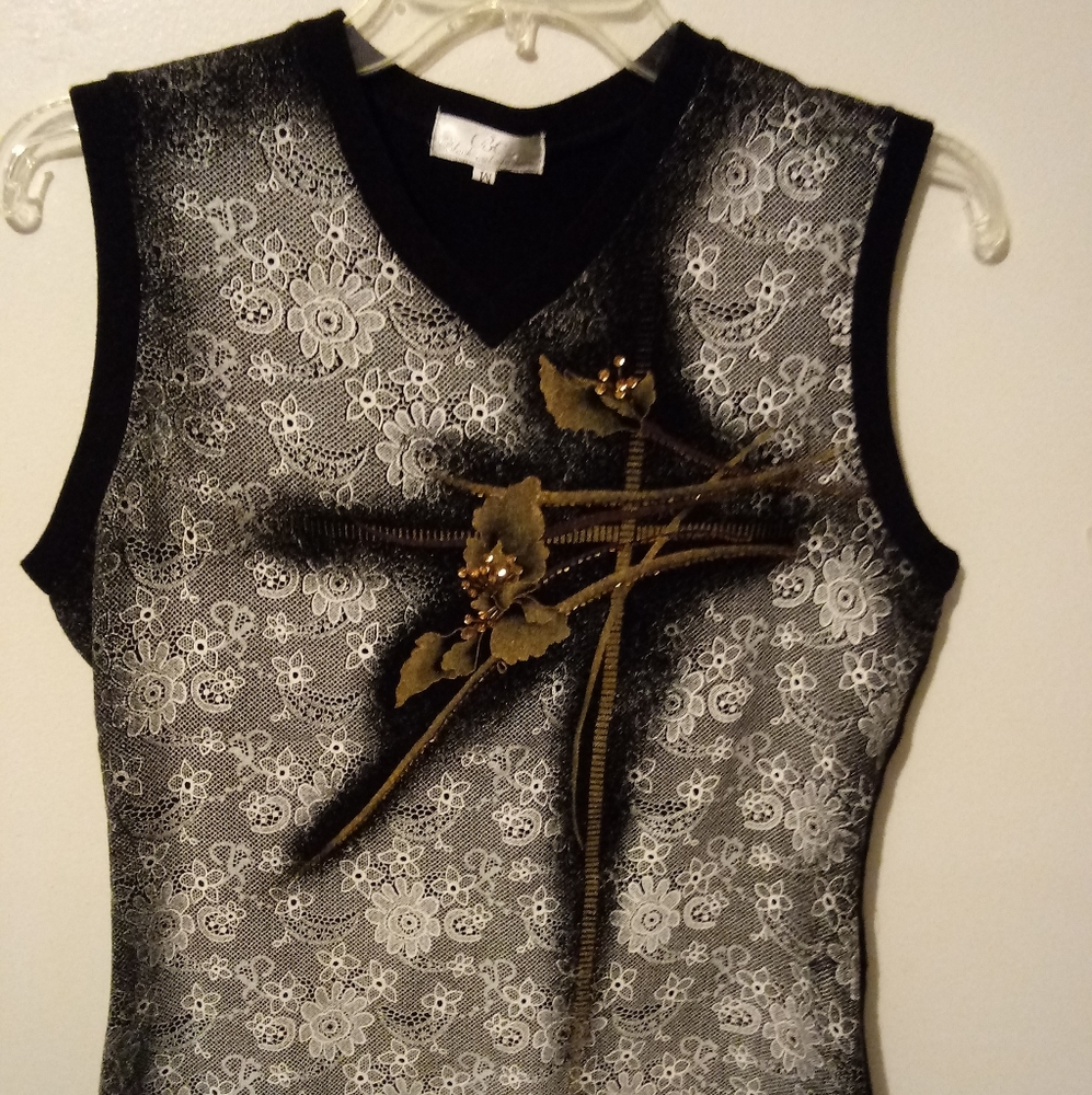 Black Cat Top/blouse